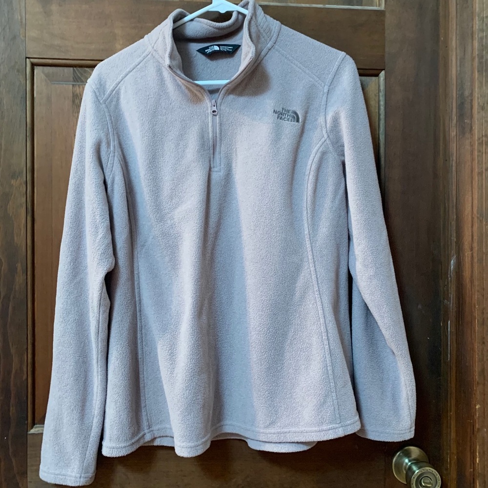 Half zip north face fleece